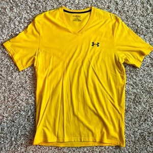 Under Armour Heat Gear Charged Cotton V-Neck T-Shirt